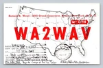 Ham Radio Qsl WA2WAY New York Usa 1963 Voyager Receiver Qso Card. Fixed Price $15.99.