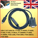 Usb-c Cat Cable Yaesu FT450 FT950 FT991A FT1000MP FT2000 FTDX1200-9000. Fixed Price $23.08.