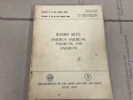 Tm 11-263 Tech Manual For GRC-9 Radio. Fixed Price $79.00.