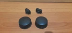 National Radio NC-46 Shortwave Receiver Knobs 4PCS. Fixed Price $69.00.