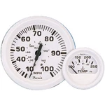 Faria Beede Instruments 13120 Dress White 2" Voltmeter 10-16 Vdc. Fixed Price $59.21.