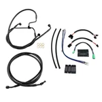 Ss Handlerbar 12" Extended Cable Brake Black Kit Road King Street Glide. Fixed Price $158.99.