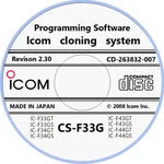 Icom CS-F33G Programming Software V. 2.30 For & F43G Series Radios. Fixed Price $25.99.