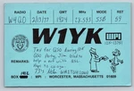 Ham Radio Qsl W1YK Worcester Ma Usa 1977 Kenwood Rig Artwork. Fixed Price $16.99.