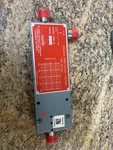 4CC Narda 3001-10 Type Coaxial Directional Coupler, 460 To 950 Mhz, Db. Fixed Price $25.00.