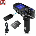 Bluetooth Car Kit MP3 Player Fm Transmitter Wireless Radio Adapter Usb Charger. Fixed Price $12.98.