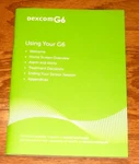 DEXC0M G6 Using Your Overview Manual User Guide Instruction 65 Page Booklet. Fixed Price $11.95.