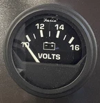 Faria Beede Black 2" Voltmeter Gauge (10-16 Volts) VP0126. Fixed Price $31.99.