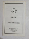 Hec M125C Linear V Dc Mobile Amplifier Schematic Diagram And Parts. Fixed Price $15.00.