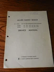 Allied Radio Shack AX-190 SX-190 Service Manual. Fixed Price $55.00.