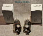 Pair (2) Motorola 6883 / 6DQ6B Vacuum Tubes Clean Usa Made Radio Relics. Fixed Price $34.95.