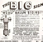 1975 Unadilla Radiation W2 Au Ham Radio Balun Advertisement Electronics C82QST. Fixed Price $12.99.
