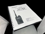 Yaesu VX-3R VX-3E Instruction Manual Operating Guide Coil Bound. Fixed Price $17.95.