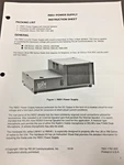Relm Communications, RBS1 Power Supply Instruction Sheet 1991/1995. Fixed Price $10.00.