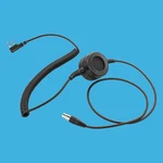 Industrial Racetrack Noise Isolating Replacement Cable Ptt As Wouxun KG-UVD1P. Fixed Price $35.00.