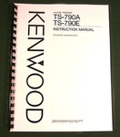 Kenwood TS-790A/E Instruction Manual Premium Card Stock Covers & 28 Lb Paper!. Fixed Price $23.00.