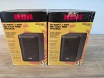 New Nos Pair Rca PRO-X44AV 40-5001 Die-cast Speakers Sealed Box Minimus. Fixed Price $219.00.