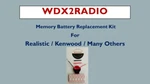 Htx 202 404 Memory Battery Replace Kit Fix Err 1 Code Ez W/instructions. Fixed Price $9.99.