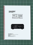 Yaesu Ft Dx 1200 4 In Owners Manual Guide 172 Pages Usa Made. Fixed Price $24.49.