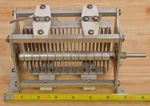 Made In Usa Hammarlund 100PF Air Variable Capacitor 4500 Volts Dc. Fixed Price $85.00.
