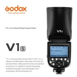 Us Godox V1-S 2.4G Ttl Hss 1/8000S Camera Flash Speedlite For Sony A7III A7RIII. Fixed Price $189.00.