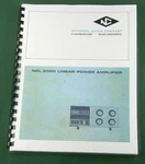 National NCL-2000 Instruction Manual: 11"X17" Foldout Schematic & Plastic Covers. Fixed Price $24.00.
