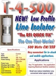 Radio Works T-4-500 Line Insulator. Fixed Price $99.00.