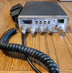 Vintage Midland 5001Z Cb Citizen Band Radio With Cobra Mic. Fixed Price $36.00.