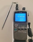 Japan Vintage Icom IC-R3 Am/fm, Wfm Wideband Communications Receiver W/ Antenna. Fixed Price $199.99.