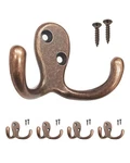 Howtool Double Robe Hook 5 Pack Antique Copper With Standard,. Fixed Price $17.30.