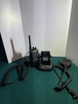 Icom F43TR Portable Handheld Two-way Radio Black W/ Charger, Mics, Batteries. Fixed Price $80.00.
