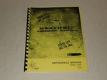 Heathkit Impedance Bridge Model IB-28 Assembly Manual Reprint. Fixed Price $14.00.