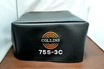 Collins 75S-3C Round Emblem Signature Series Amateur Radio Dust Cover. Fixed Price $33.00.