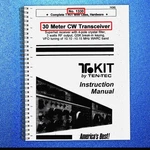 Ten Tec 1330 Meter Cw Transceiver User Manual - Bind Covering Xl Foldouts. Fixed Price $21.52.