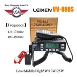 Leixen VV-898S Tri Power 5W/10W/25W Dual Band Radio VV898S Car Walkie Talkie. Fixed Price $73.80.