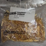Amphenol Products Gold Pin Connectors Crimp Wire 8525 Qty 1000. Fixed Price $120.00.