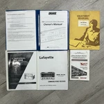 Vintage Radio Manuals Lot Drake R8B Heathkit IM-5284 Lafayette NC188 Ten-tec. Fixed Price $22.95.