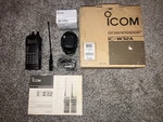 Icom IC-W32A Ham Radio Handheld Fm Transceiver Complete W/ Box Charger Works. Fixed Price $124.99.