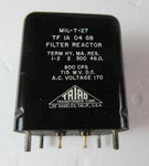 Vintage Triad Filter Reactor Choke Hy, 300MA, 48 Ohm MIL-T-27, 80045/728468. Fixed Price $39.99.