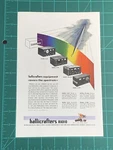 1945 Print Hallicrafters Radio Covers The Spectrum Rainbow Army Navy Bond. Fixed Price $16.00.