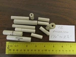 12 Assorted Crl Ceramic Insulators High Voltage Tube Electronics. Fixed Price $11.95.