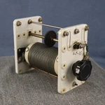 B&w Rotary Inductor Coil Size 3" X 2" Dia 24 Turns 15.5 Uh With Knob. Fixed Price $39.95.
