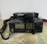 Vintage Kenwood TM-2550A Transceiver Mobile Radio Mic Untested. Fixed Price $149.99.