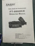 Yaesu FT-8800R Dual Band Fm Mobile Ham Transceiver 144/430 Mhz 50W 1000CH. Fixed Price $267.76.