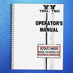 Ten Tec Scout 555 Argo 556 User Manual Metal Secured - Covering Xl Foldouts. Fixed Price $25.22.