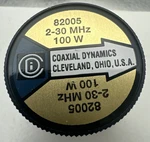 Coaxial Dynamics 82005 Plug-in Element 100W 2-30 Mhz. Fixed Price $185.00.
