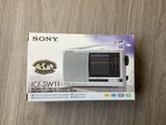 Sony ICF-SW11 Box Vintage 12 Band Reciever.. Fixed Price $200.00.