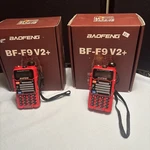 Baofeng BF-F9 V2+ Ham Radios Red. Tested And Working. Multiway Ptt. Fixed Price $25.00.