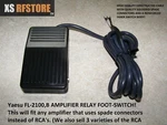 Yaesu FL-2100/ B/ Amp Relay Foot Switch! Heavy DUTY6' Economical Free Ship!. Fixed Price $40.00.