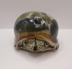 Ken Edwards Tonala Mexico Pottery El Palomar 4" Turtle Figurine Signed. Fixed Price $24.95.